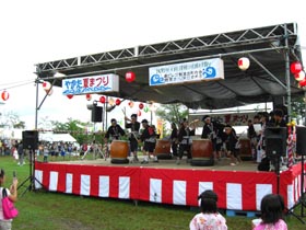 ”やかた夏祭り”にみんなで参加！