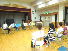 ”ル・パルテール”のリコーダー発表会
