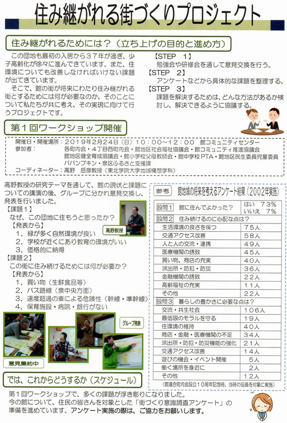 泉ビレジやかた連合町内会だより　２０１９　　　　１２月　③④
