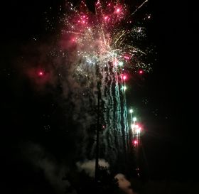 やかた夏祭り　花火